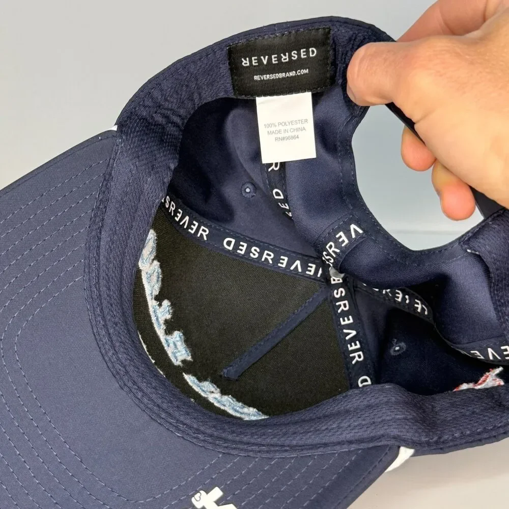 South Tampa Titans Navy Rope Snapback Hat Reversed Local Team Cap